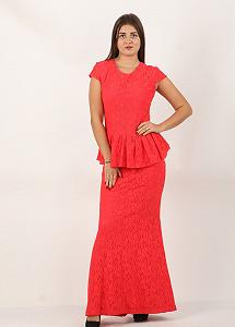 Платье Enna Levoni L Коралловый (ND-13531-Coral) synthetic.ua - Фото 1