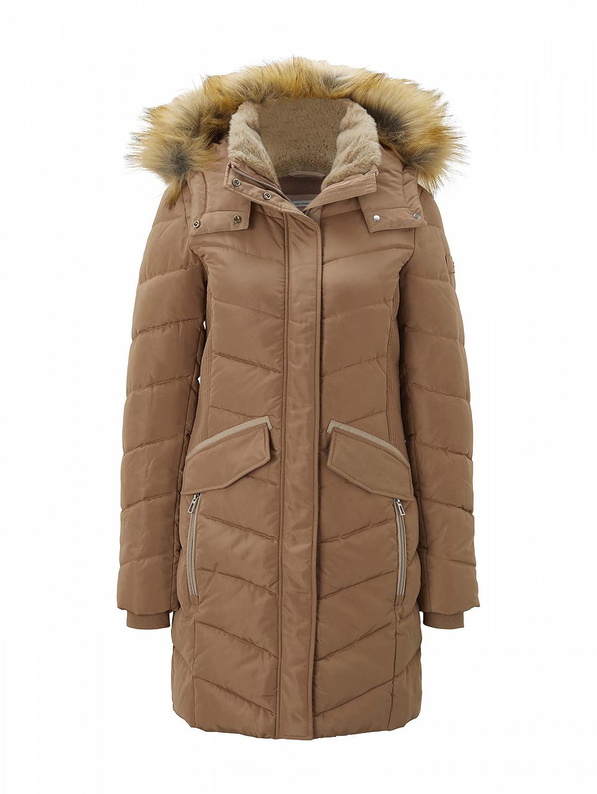 Парка TOM TAILOR з переробленого поліестеру стьобана жіноча, фото №7