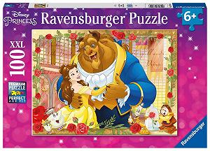 Пазл Ravensburger Italy Disney Classics 13704 Красавица и Чудовище 100 элементов synthetic.ua - Фото 1