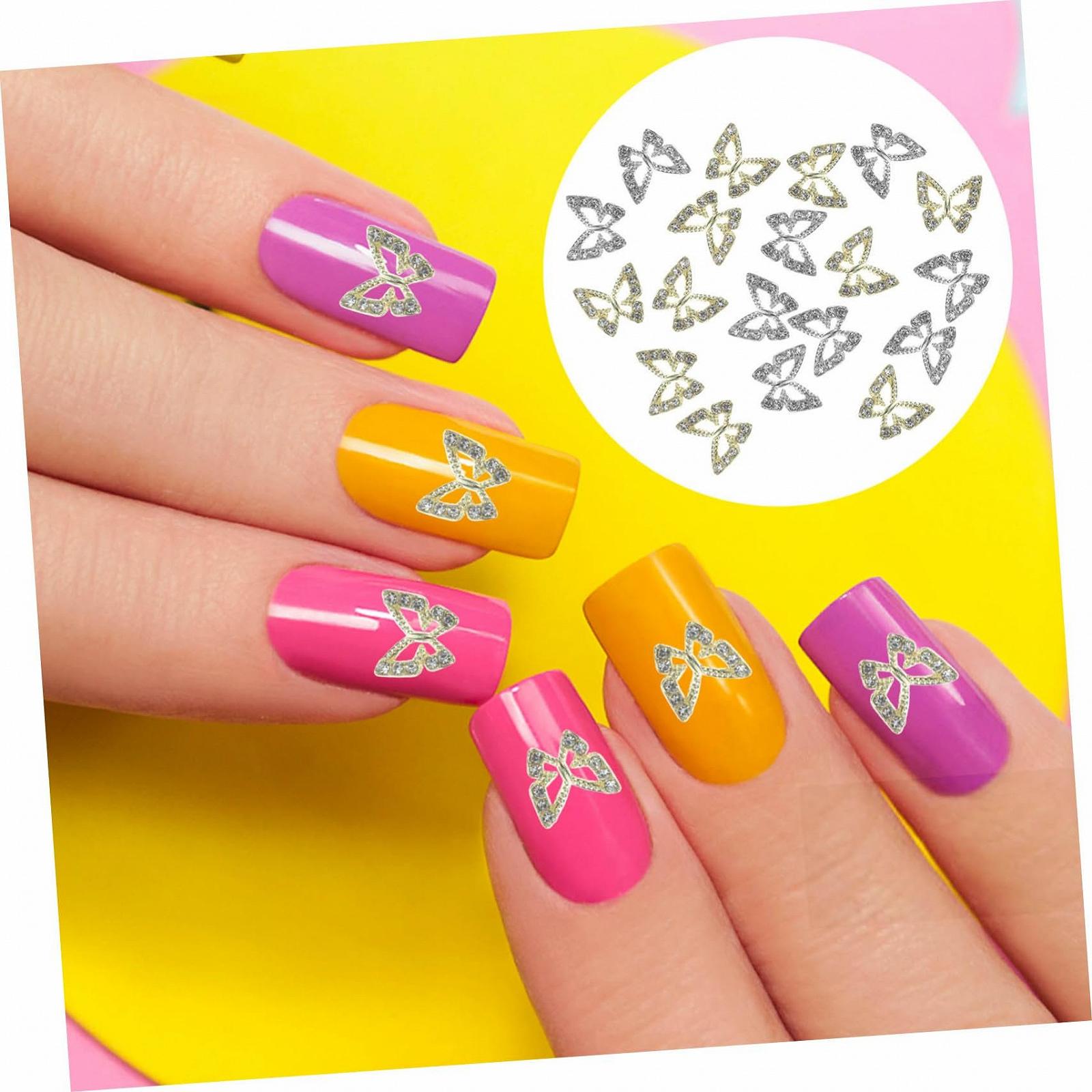 Прикраса для нігтів Метелики Healeved, фото №5