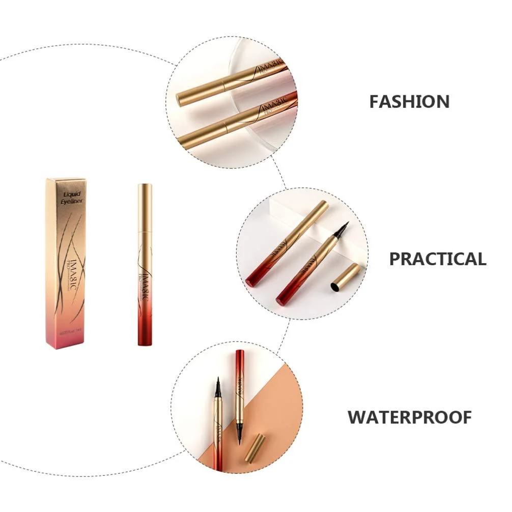 Жидкая Подводка для глаз Beaupretty черная, водостойкая, фото №6 Жидкая Подводка для глаз Beaupretty черная, водостойкая, фото №6