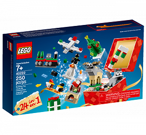 Лего Lego Iconic 40222 Рождественские Идеи 24в1 2016 - Фото 1