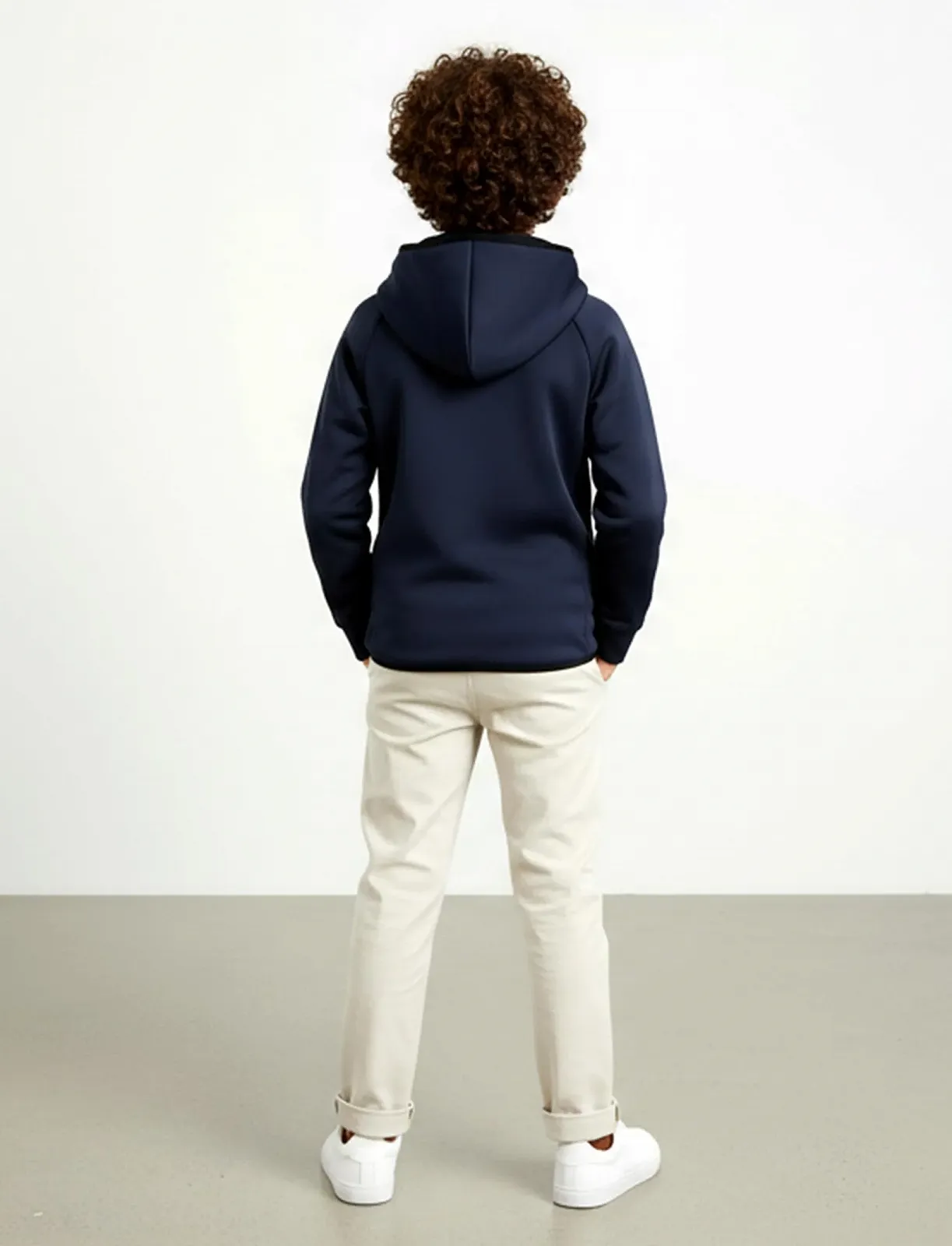 Худі PatPat з капюшоном на блискавці для хлопчиків, фото №4