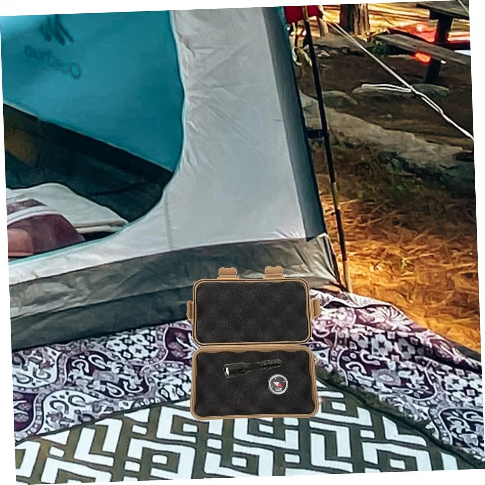 Контейнер для виживання Gogogmee герметичний ударостійкий PP, фото №6