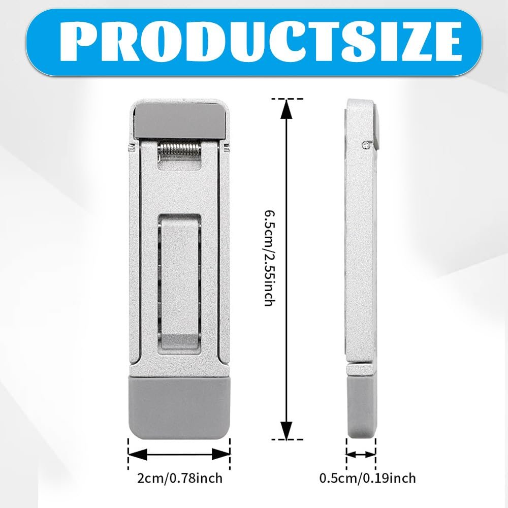 Подставка для клавиатуры складная  Регулируемый угол наклона Мини ножки для ноутбука  Эргономичный подъем клавиатуры с противоскользящими накладками  2шт, фото №2