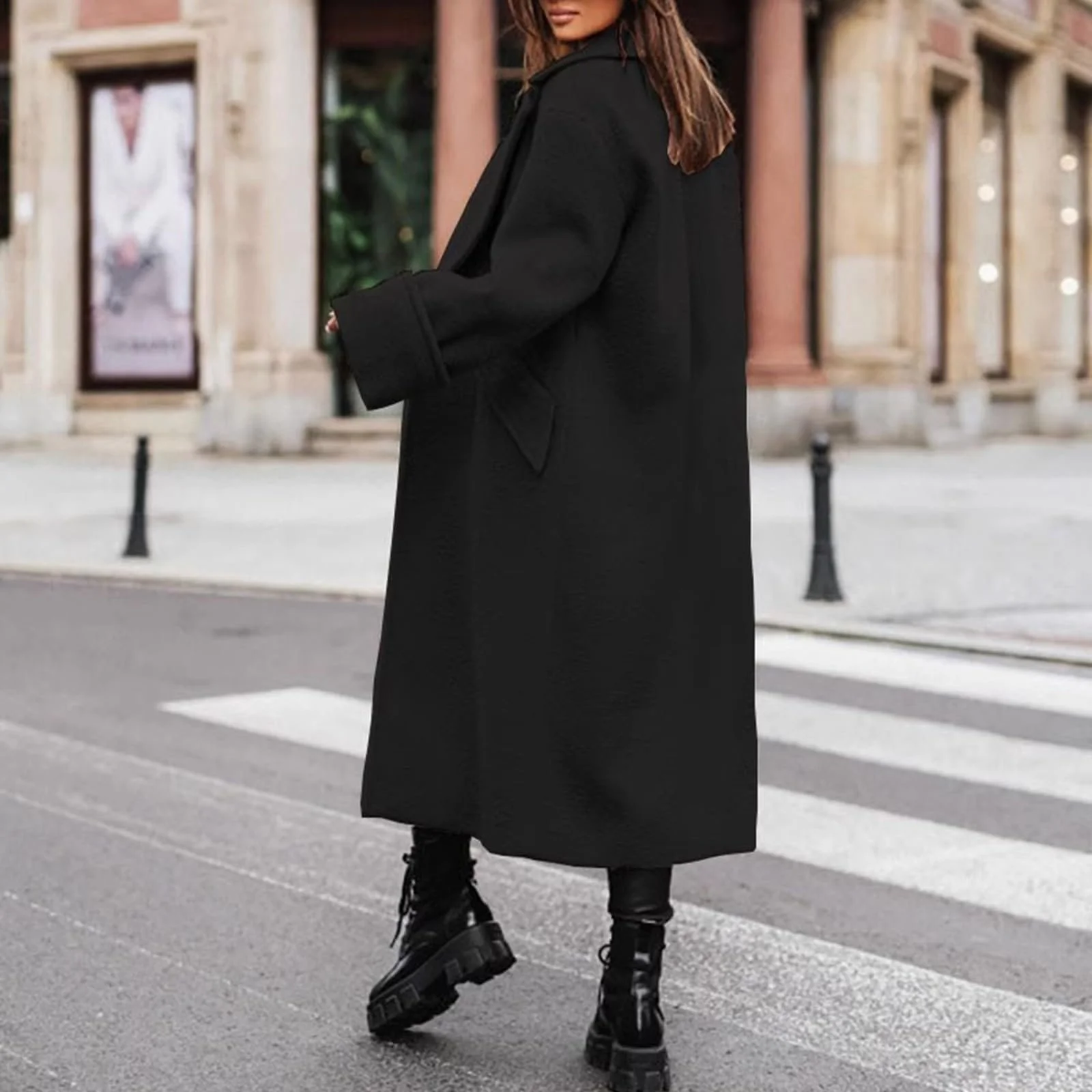 Пальто MEIYOUMK Тренч Жіноче, фото №4