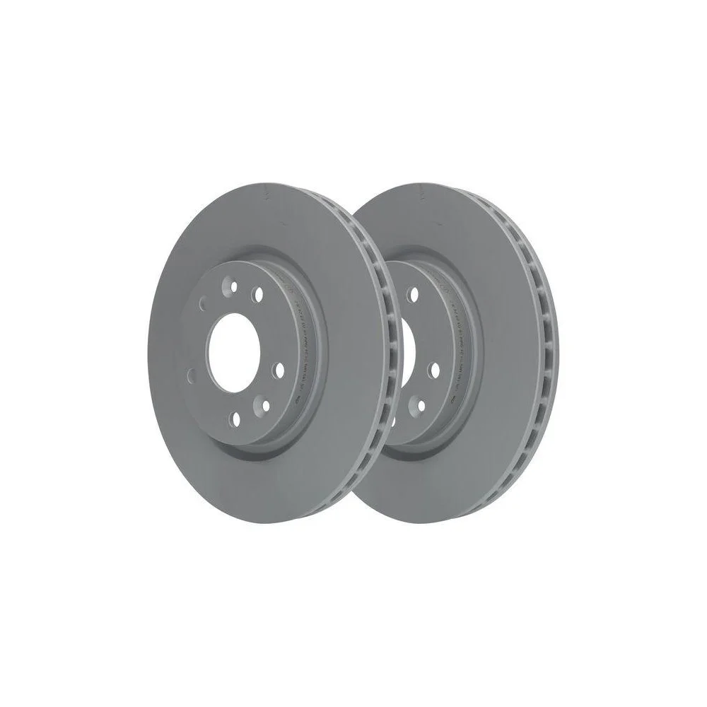 Тормозной диск ATE 24.0126-0185.1 для NISSAN RENAULT передняя ось, фото №1