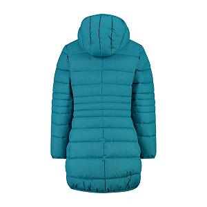 Пальто CMP Kid G Coat Fix Hood бірюзовий synthetic.ua - Фото 1