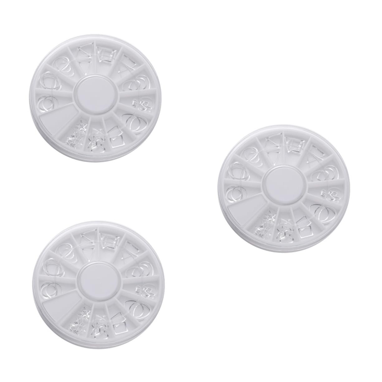 Металеві FRCOLOR 12 Набір для дизайну нігтів у 12 відділеннях, фото №1