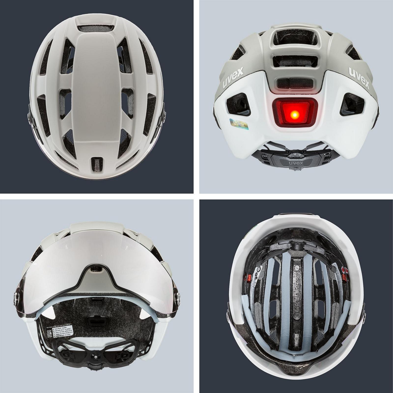 Шлем Uvex Finale Visor с LED-подсветкой, фото №4