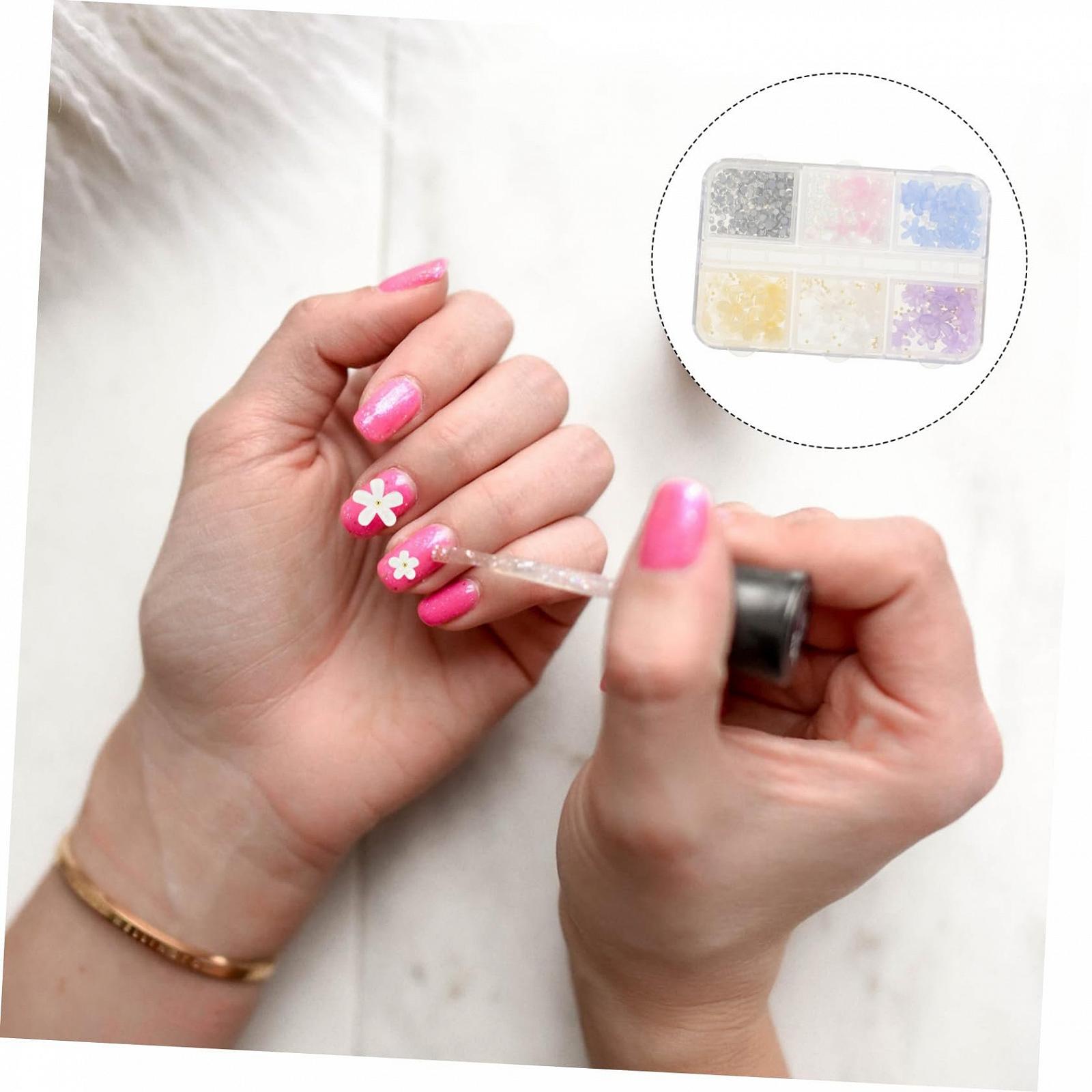 Квіти FRCOLOR Декоративні перлини для нігтів Різнокольорові для дому та салонів краси, фото №6