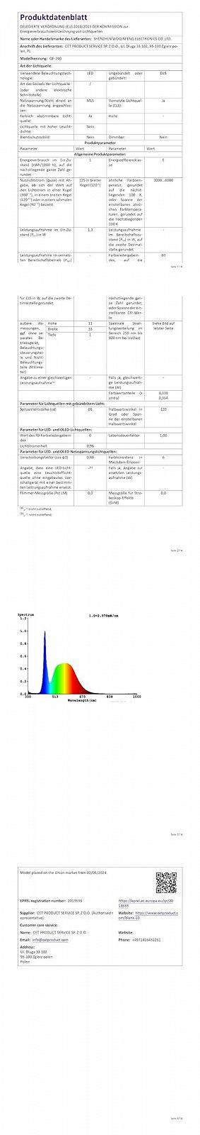 Настільна лампа LED Бездротова 2 шт. RGB IP54 USB-C 4000 мАг Сенсорна, фото №8