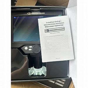Цифровой микроскоп Rosfix NanoZoom AX1200 с 7-дюймовым ЖК-экраном, 12 МП, 1080p Full HD, 1200x увеличение, LED, USB, microSD, алюминиевый штатив synthetic.ua - Фото 1