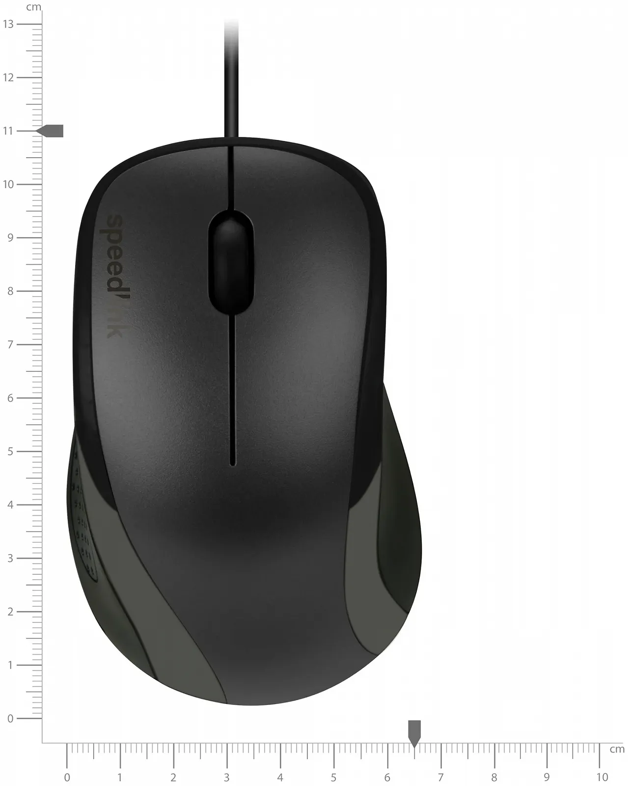 Мышь Speedlink Kappa USB, 3 кнопки, черная, фото №4