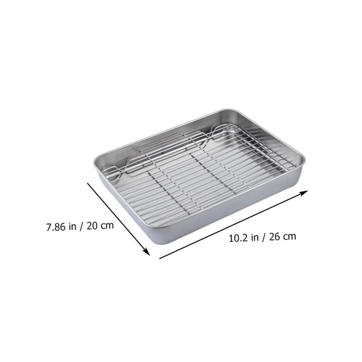 Противень Zerodeko Нержавеющая сталь японский стиль для гриля и запекания, фото №4