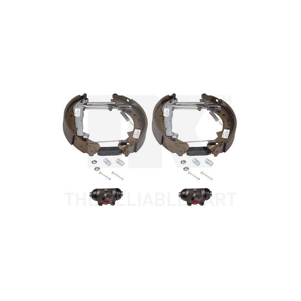 Комплект гальмівних колодок NK 444836601 для RENAULT DACIA Задній міст, фото №1