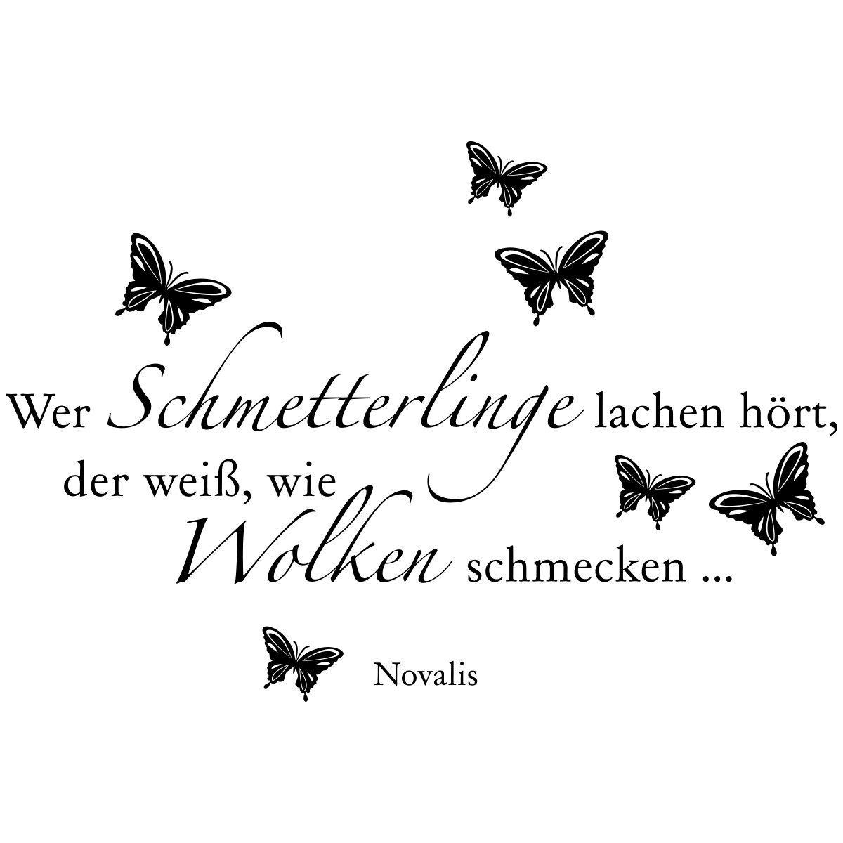 Наклейка на стіну Novalis 50 x 34 см Чорний, фото №3