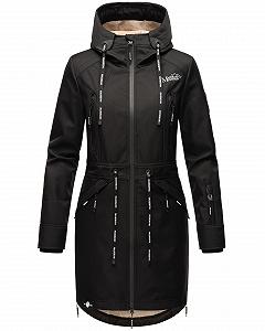 Женская софтшелл куртка MARIKOO B886 водоотталкивающая с теплым флисом Teddy synthetic.ua - Фото 1