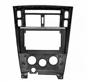 Переходная рамка для Hyundai Tucson 2004-2010 Black 10дюйм synthetic.ua - Фото 1