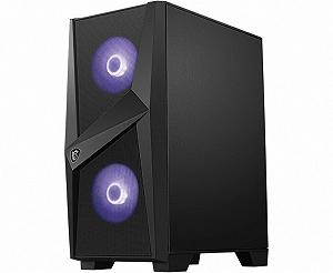 Ігровий корпус для ПК MSI MAG FORGE 100M Mid Tower Чорний synthetic.ua - Фото 1