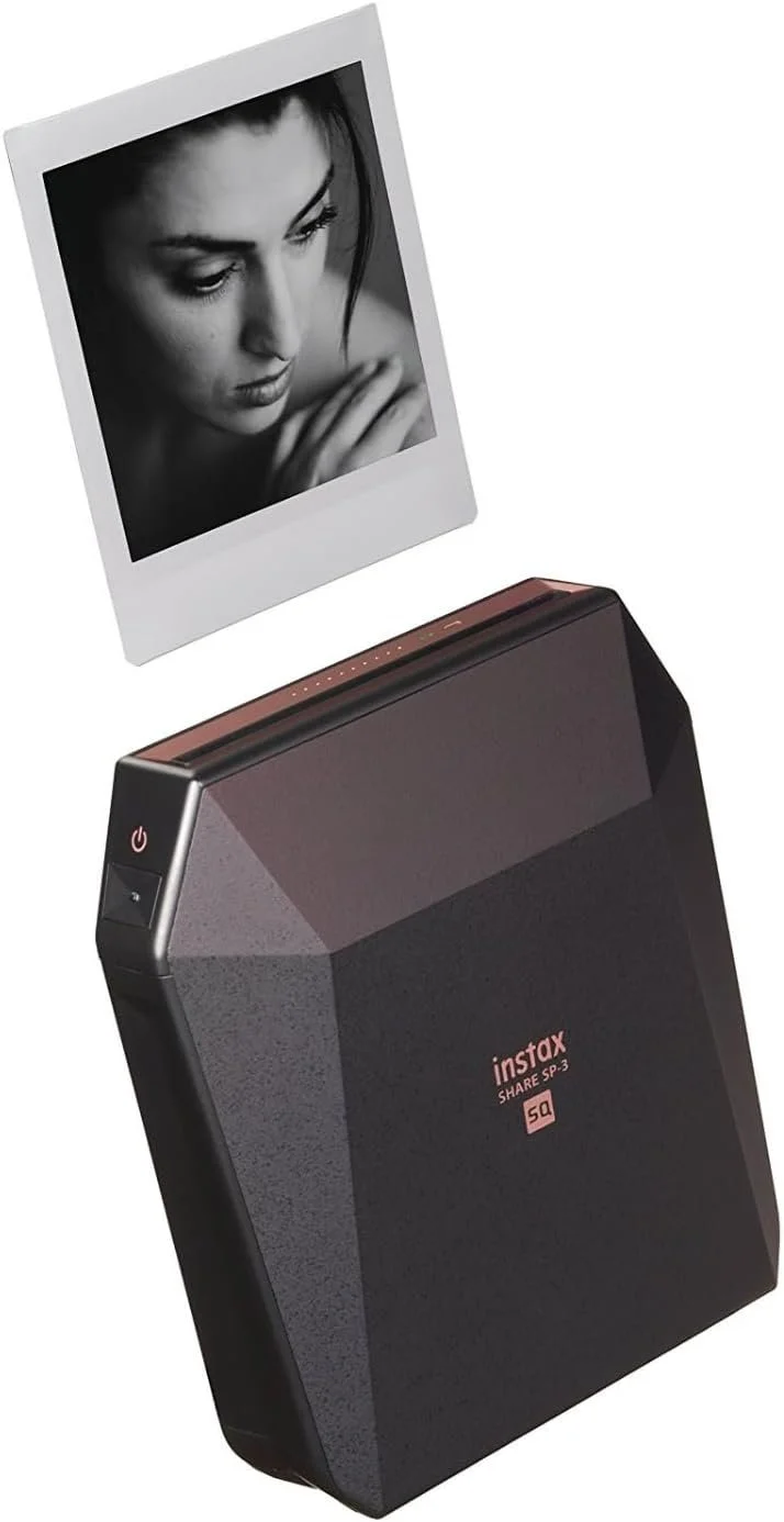 Портативний фотопринтер Fujifilm Instax Share SP-3 SQ (87111) Чорний, фото №3