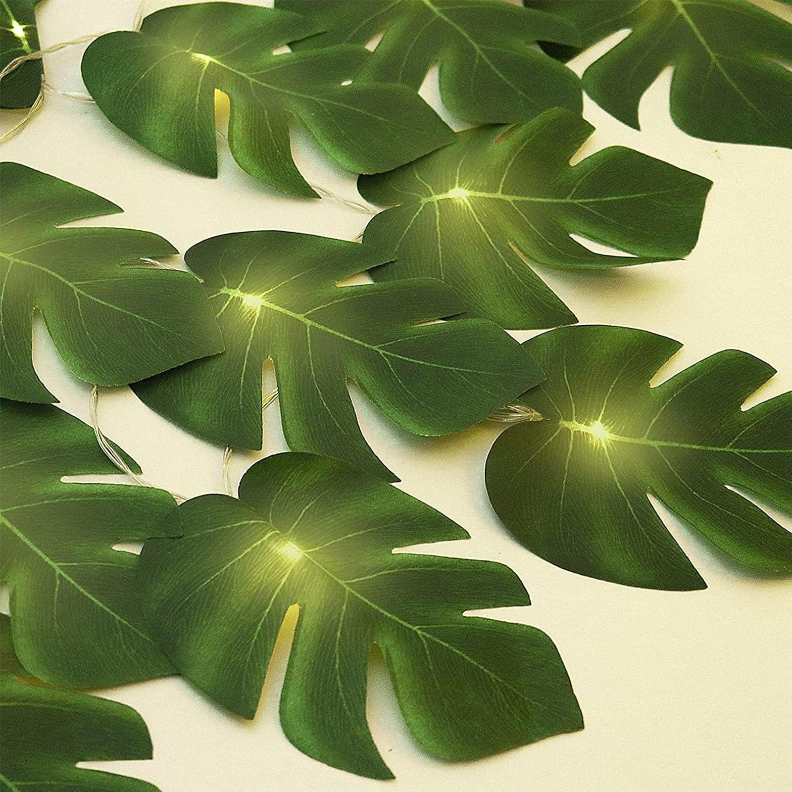 LED Гірлянда ENLACE Palm Leaf 1,5 метри, 10 лампочок, на батарейках, фото №3