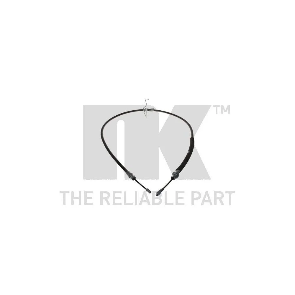 Трос стояночного тормоза NK 9025199 для FORD, левый, фото №1 Трос стояночного тормоза NK 9025199 для FORD, левый, фото №1