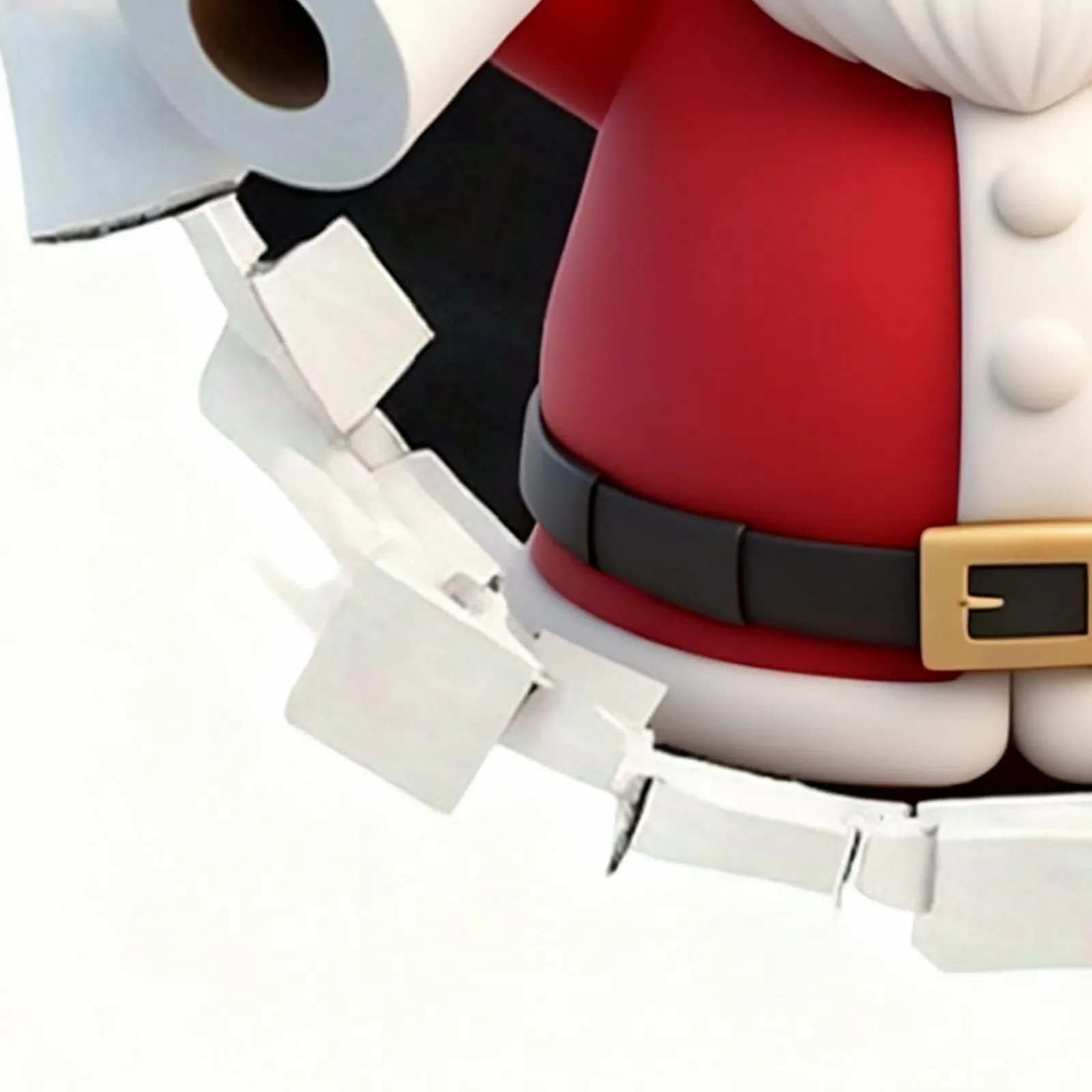 Наклейка на стіну Santa Breaking Wall 3D PVC Різдвяна, фото №9 Наклейка на стіну Santa Breaking Wall 3D PVC Різдвяна, фото №9