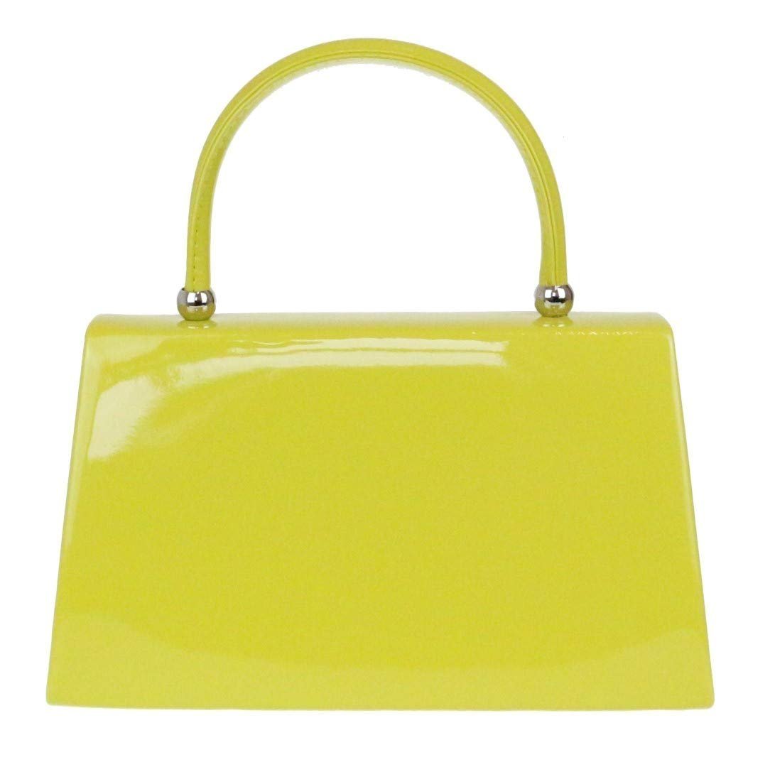 Клатч Girly Handbags лакований, жіночий, маленький жорсткий кейс, фото №3