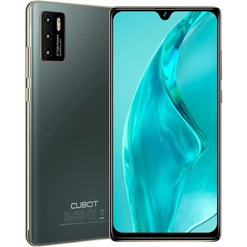 Смартфон 6.2" Cubot P50 6/128Gb 4G 2-SIM 12/20Мп 8 ядер Android 11 Green, фото №1