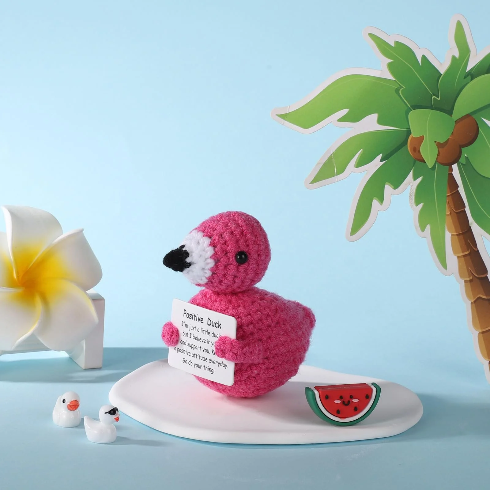 Игрушка lasuroa Flamingo Duck 7 см, фото №4 Игрушка lasuroa Flamingo Duck 7 см, фото №4