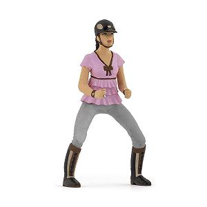 Фигурка Papo Trendy Riding Girl Pink - Фото 1