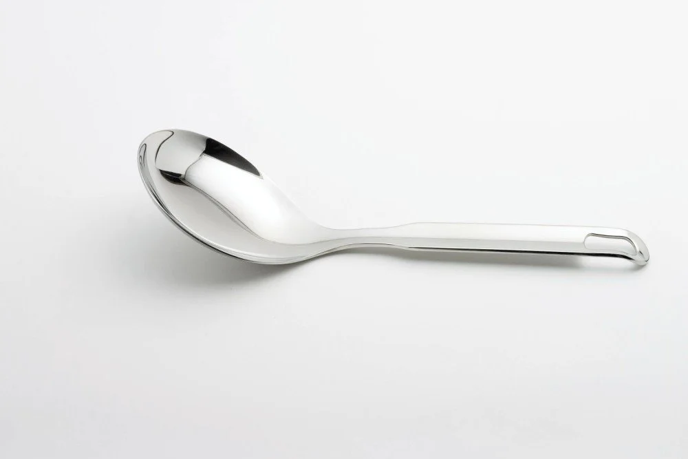 Ложка для сервірування Weis, нержавіюча сталь, срібна, 24 x 8 x 9 см, фото №1