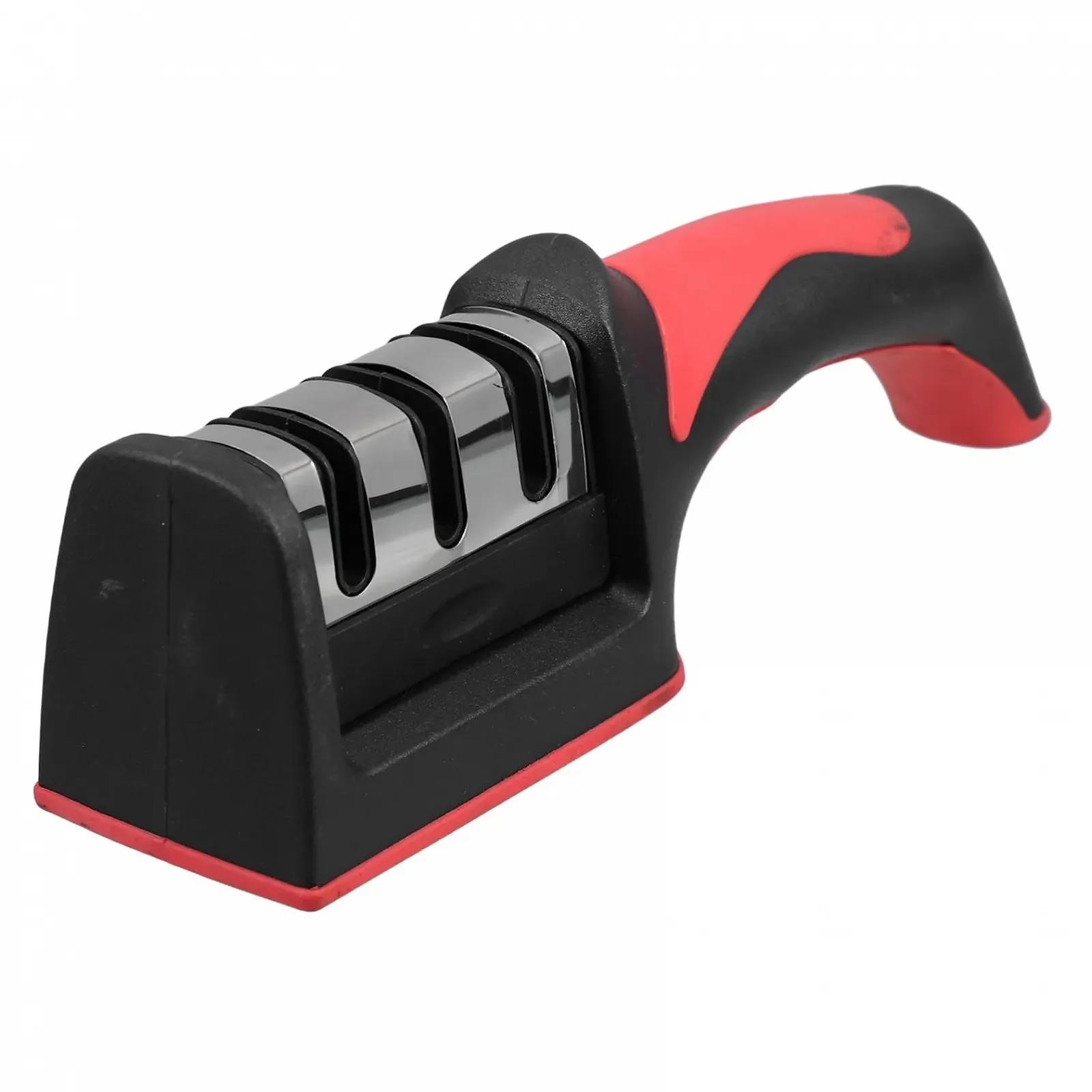 Точило для ножів ERINGOGO триступенева багатофункціональна з нержавіючої сталі, фото №1