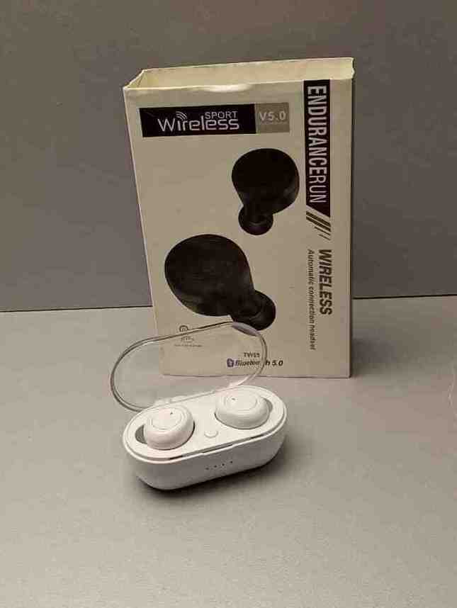 Наушники и Bluetooth-гарнитуры TWS V5.0 Sport Wireless White, фото №1