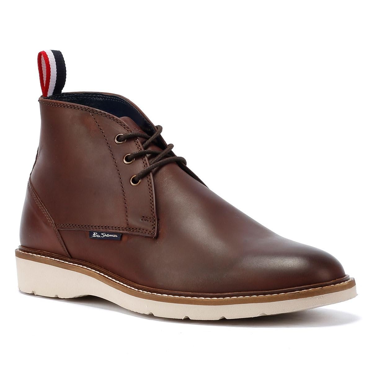 Ботинки Ben Sherman Hampton Кожа Красный, фото №2