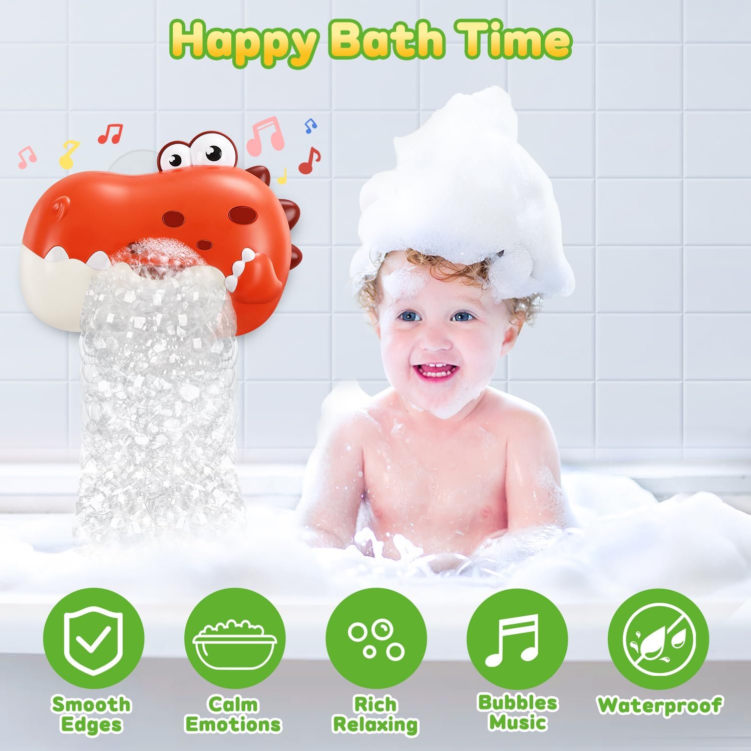 Игрушка для ванны Динозавр, Автоматическая, фото №2