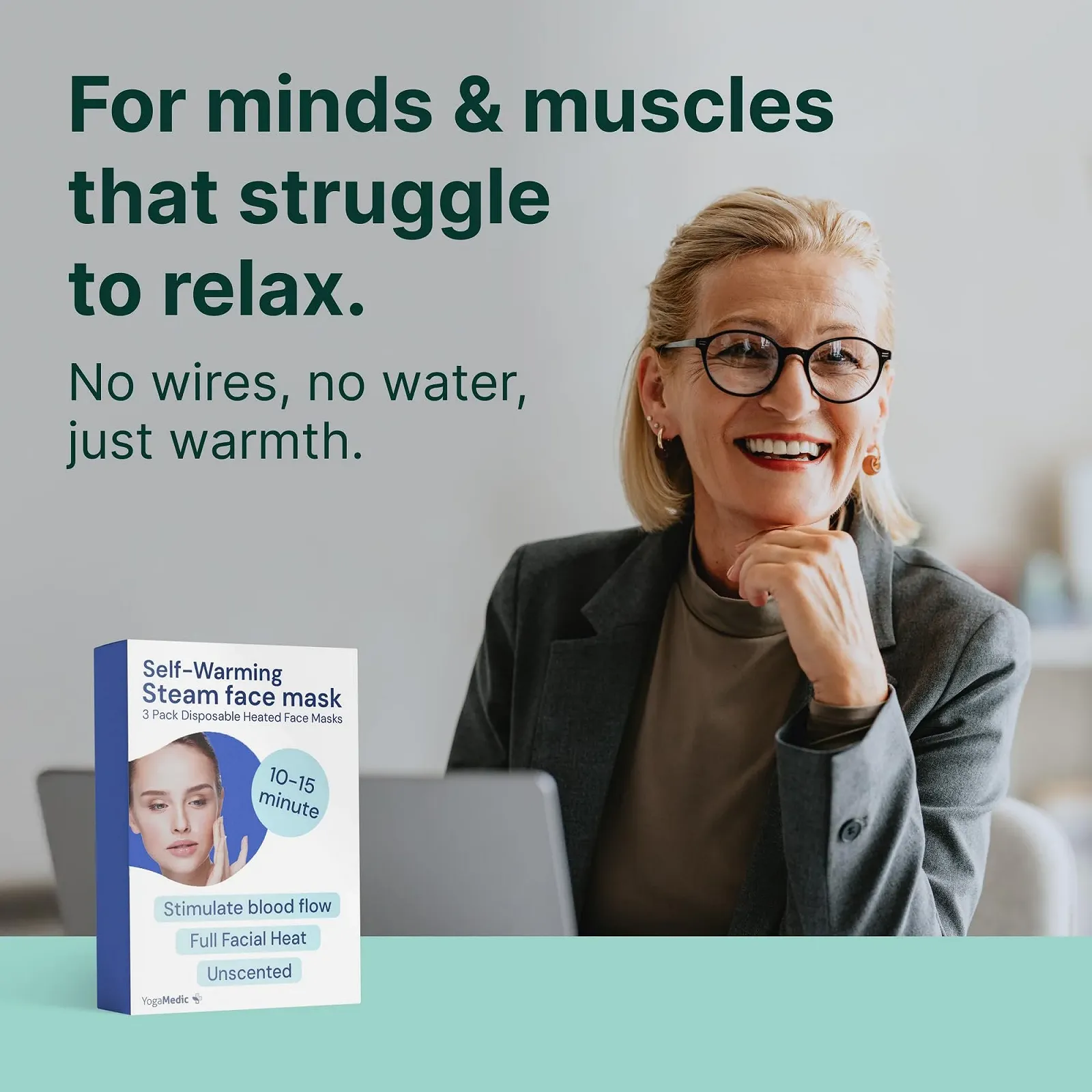 Маска для обличчя YOGAMEDIC Паковання з 3 штук, фото №9