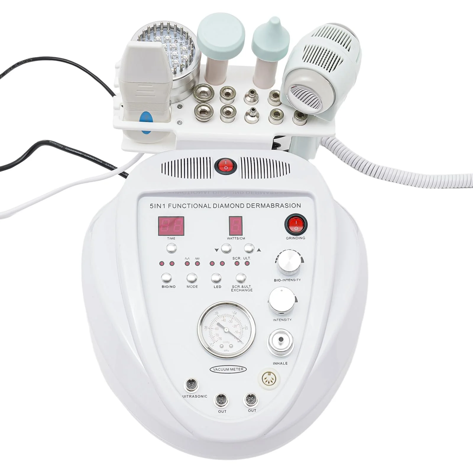 Апарат для мікродермабразії HarBin-Star 5 в 1 Професійний Diamond Microdermabrasion, фото №1