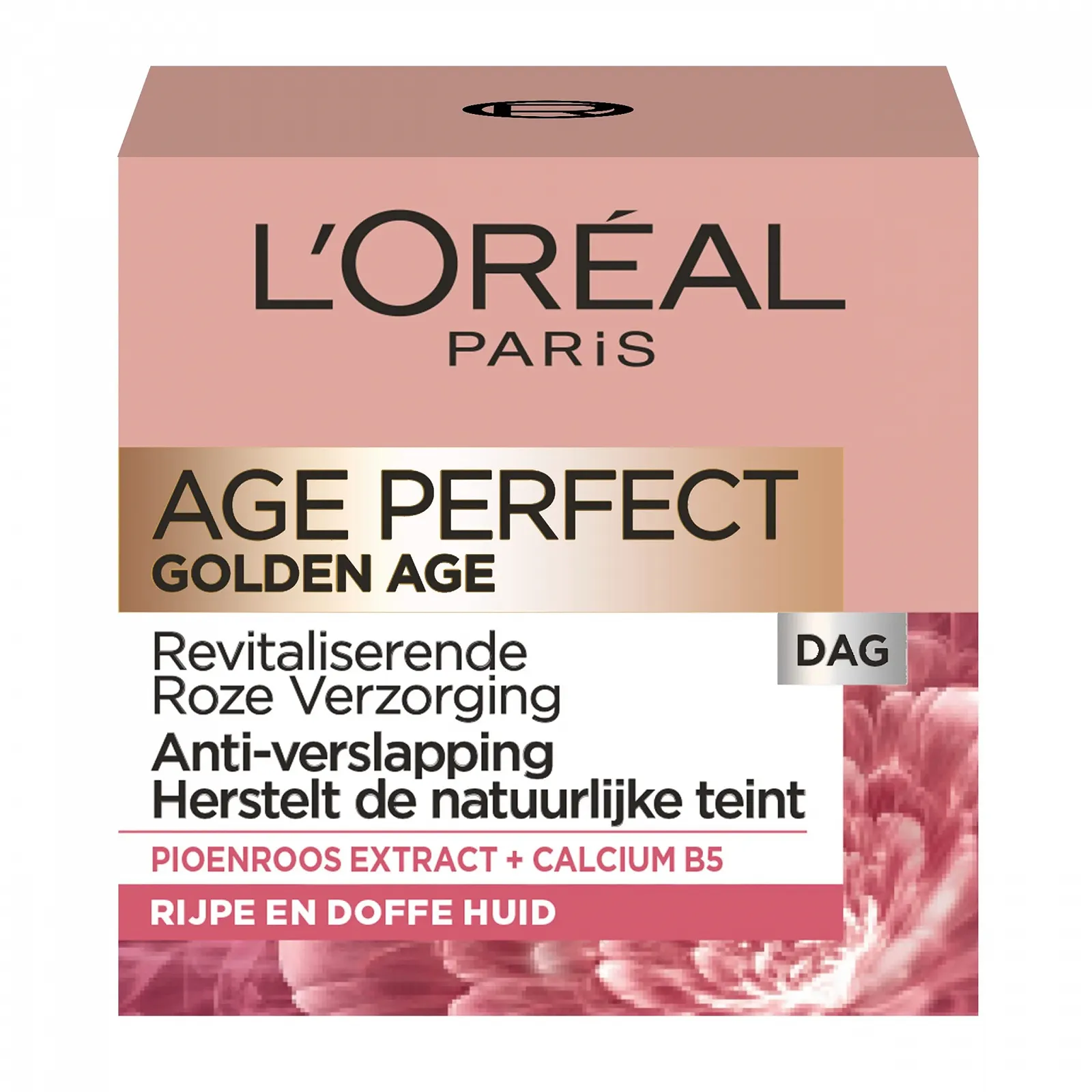 Денний крем L'Oréal Paris Age Perfect Golden Age Rosy Strengthening Care для зрілої шкіри 50 мл, фото №1 Денний крем L'Oréal Paris Age Perfect Golden Age Rosy Strengthening Care для зрілої шкіри 50 мл, фото №1