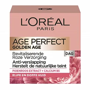 Денний крем L'Oréal Paris Age Perfect Golden Age Rosy Strengthening Care для зрілої шкіри 50 мл - Фото 1