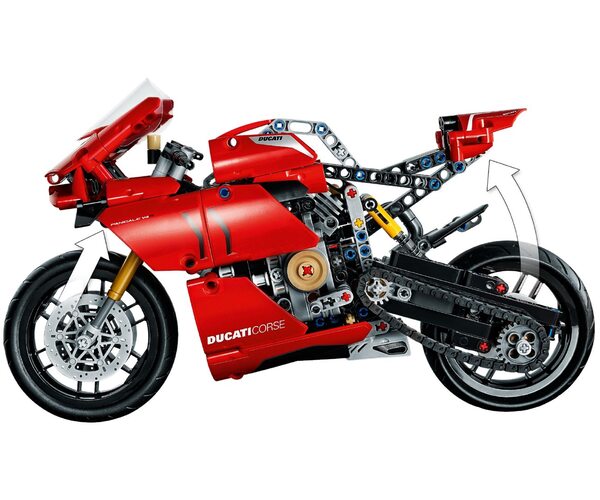 Дизайнер LEGO Technic Ducati Panigale V4 R 42107, фото №4