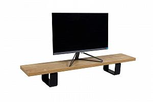 Подставка для монитора деревянная furni24 Oak, 105 x 20 x 14 см synthetic.ua - Фото 1