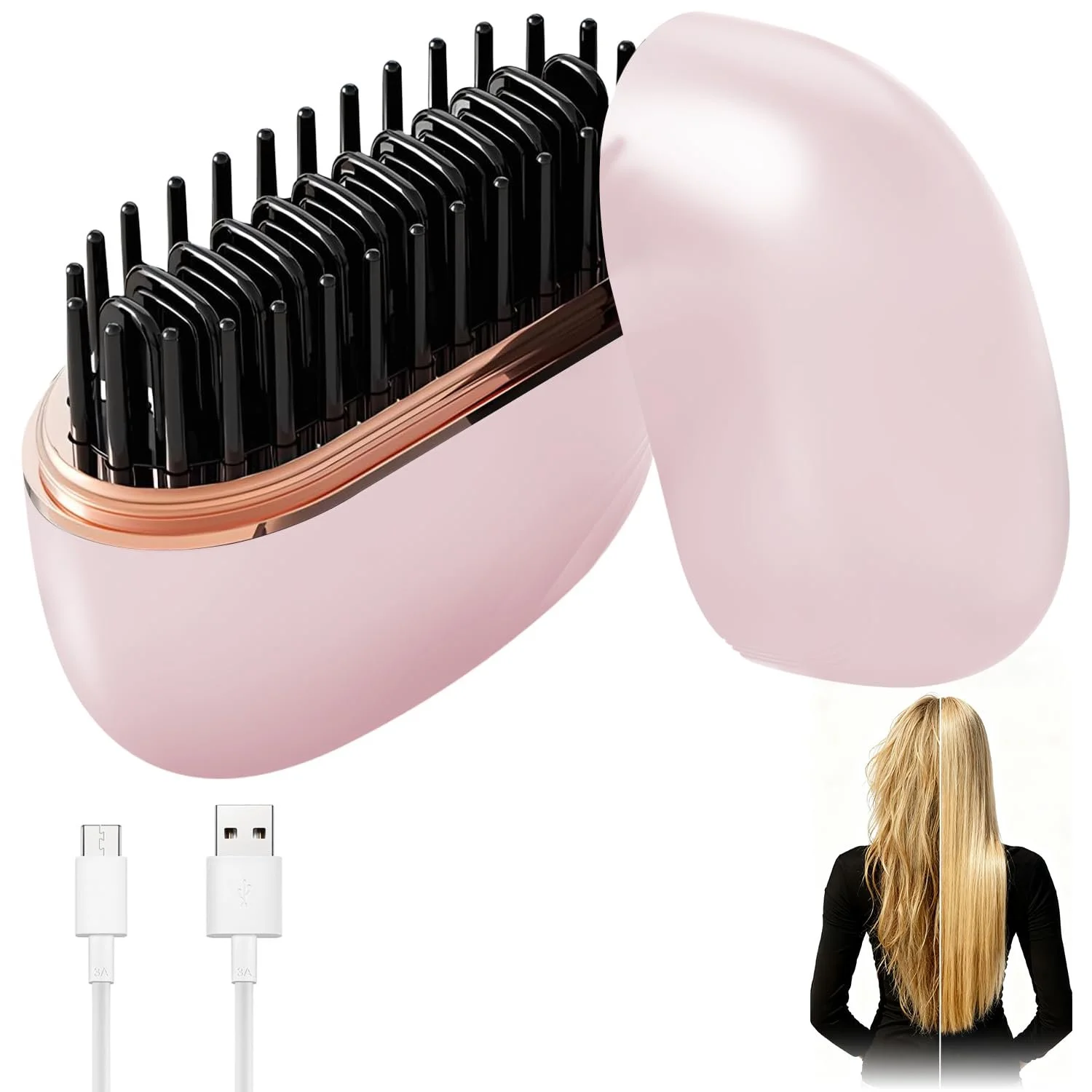 Мини-выпрямитель для волос Vibbang Mini Hair Straightener (A), фото №1 Мини-выпрямитель для волос Vibbang Mini Hair Straightener (A), фото №1