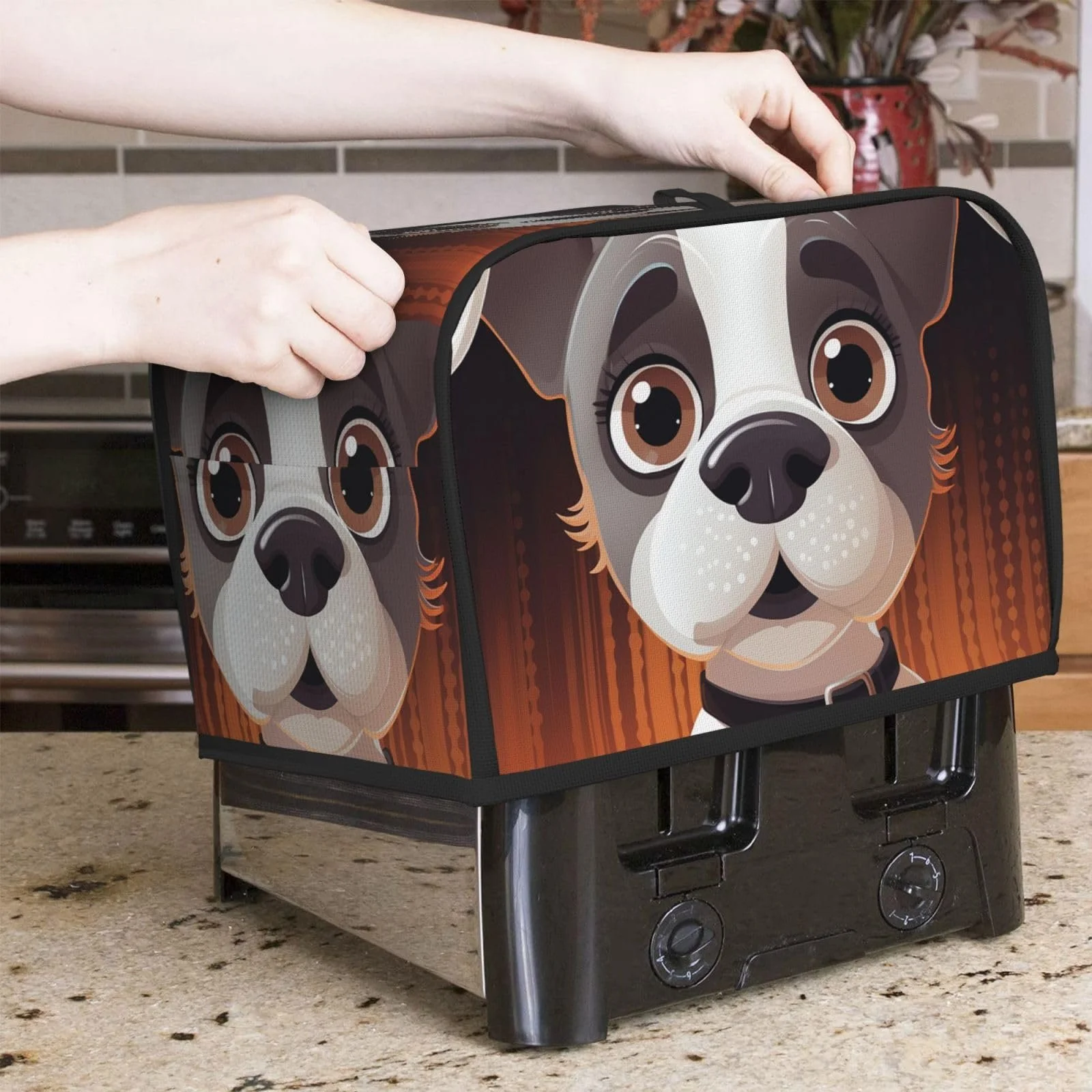 Чехол для тостера Dog для 2 ломтиков, фото №7 Чехол для тостера Dog для 2 ломтиков, фото №7