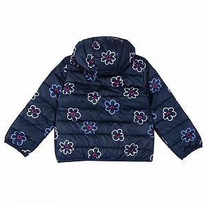 Куртка Chicco для дівчинки на блискавці, тепла, з капюшоном synthetic.ua - Фото 1