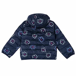 Куртка Chicco для девочки на молнии, теплая, с капюшоном synthetic.ua - Фото 1