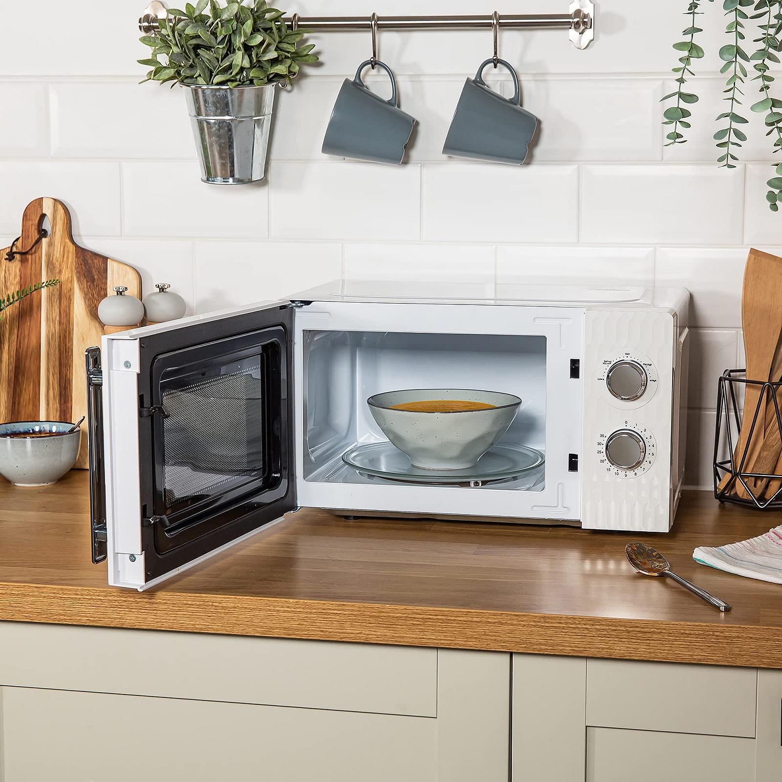 Микроволновая печь Russell Hobbs Honeycomb Solo RHMM715 17L 700W White, фото №7 Микроволновая печь Russell Hobbs Honeycomb Solo RHMM715 17L 700W White, фото №7