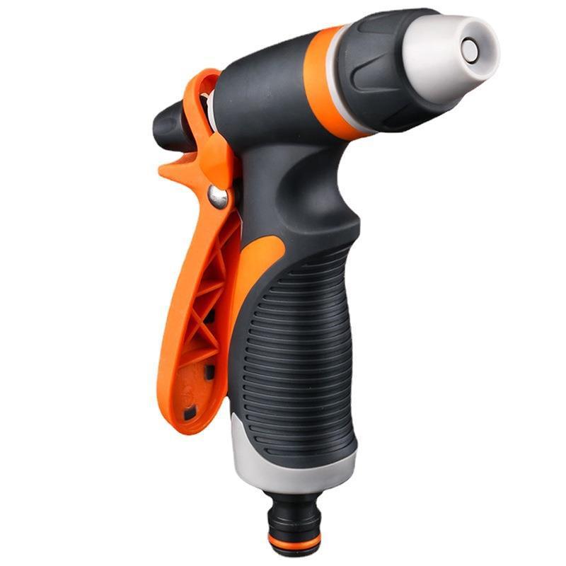 Пістолет поливочний регуляторний BlueBird BB-2114A 3 режиму розпилювання Чорний з оранжевим, фото №1