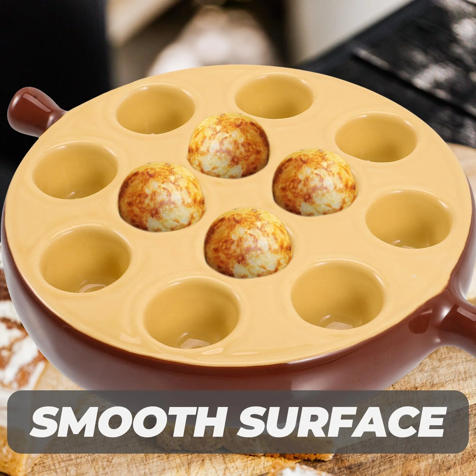 Форма для улиток Keramik 12-луночная с ручками, фото №9 Форма для улиток Keramik 12-луночная с ручками, фото №9